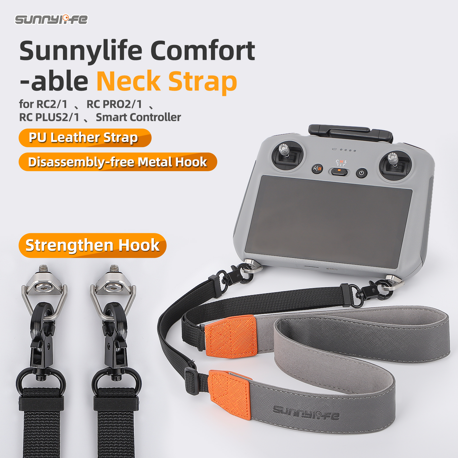 Sunnylife Remote Controller Ho - đánh giá và giá Drone Neck Strap
