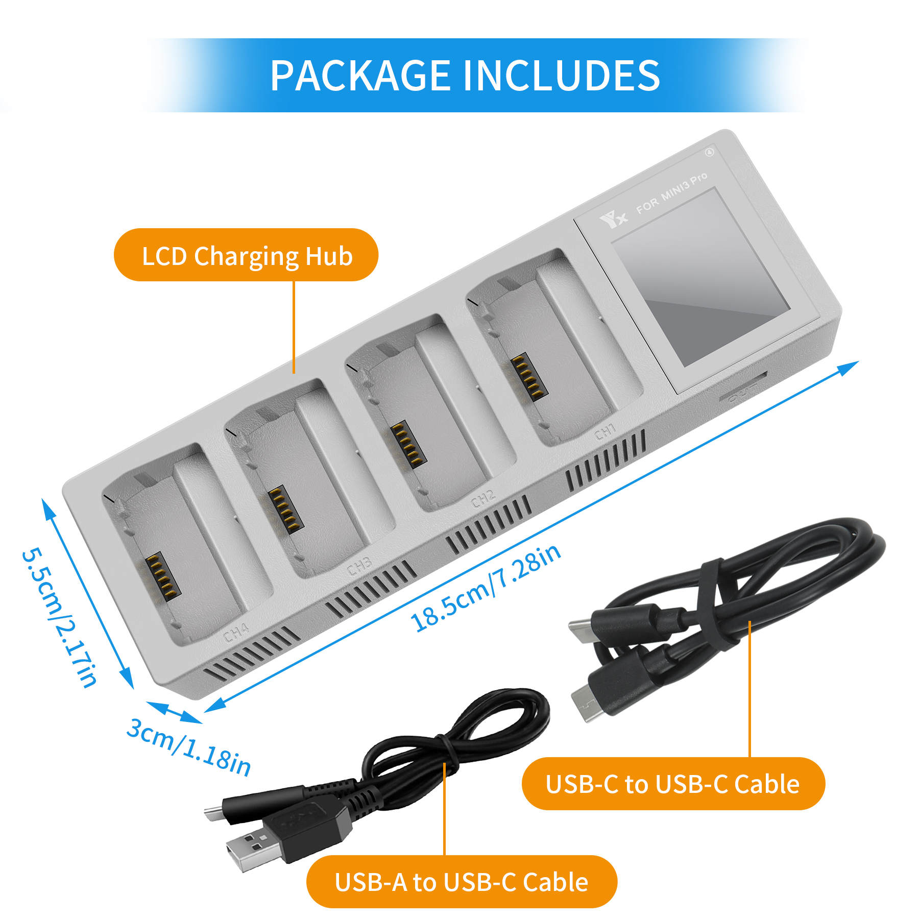 4in1 3in1 Battery Charging Hub - đánh giá và giá Drone Charging Hub