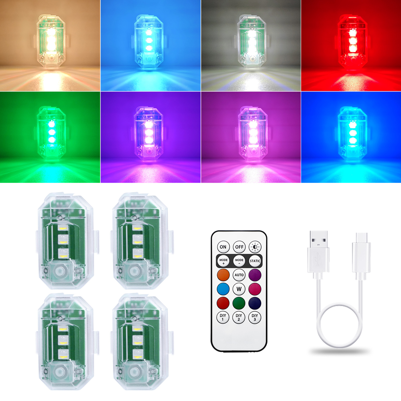 LECART Wireless Led Lights for - đánh giá và giá Drone Strobe Light