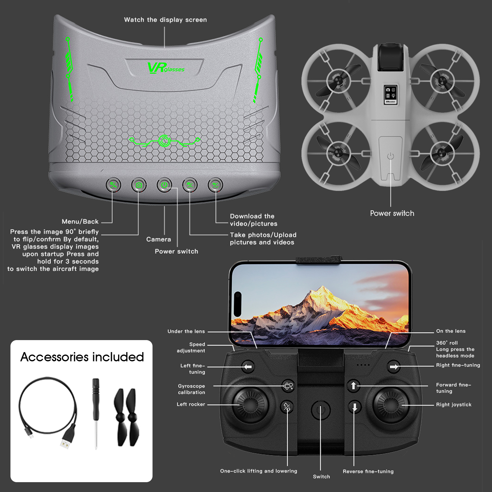 Mini Drone That Is Easy For Be - đánh giá và giá Drone Battery Adapter