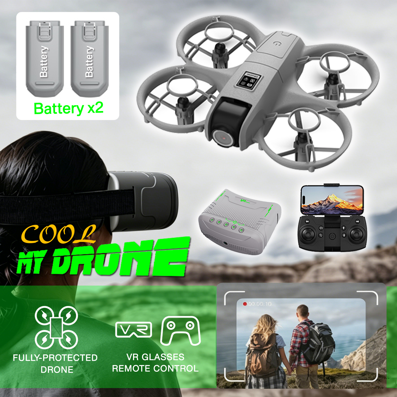 Mini Drone That Is Easy For Be - đánh giá và giá Drone Battery Adapter