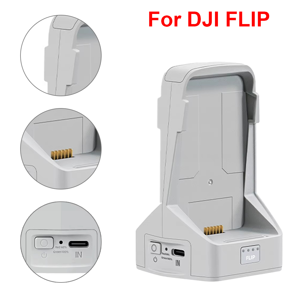 Battery Charger For DJI Flip T - đánh giá và giá Drone Charging Hub