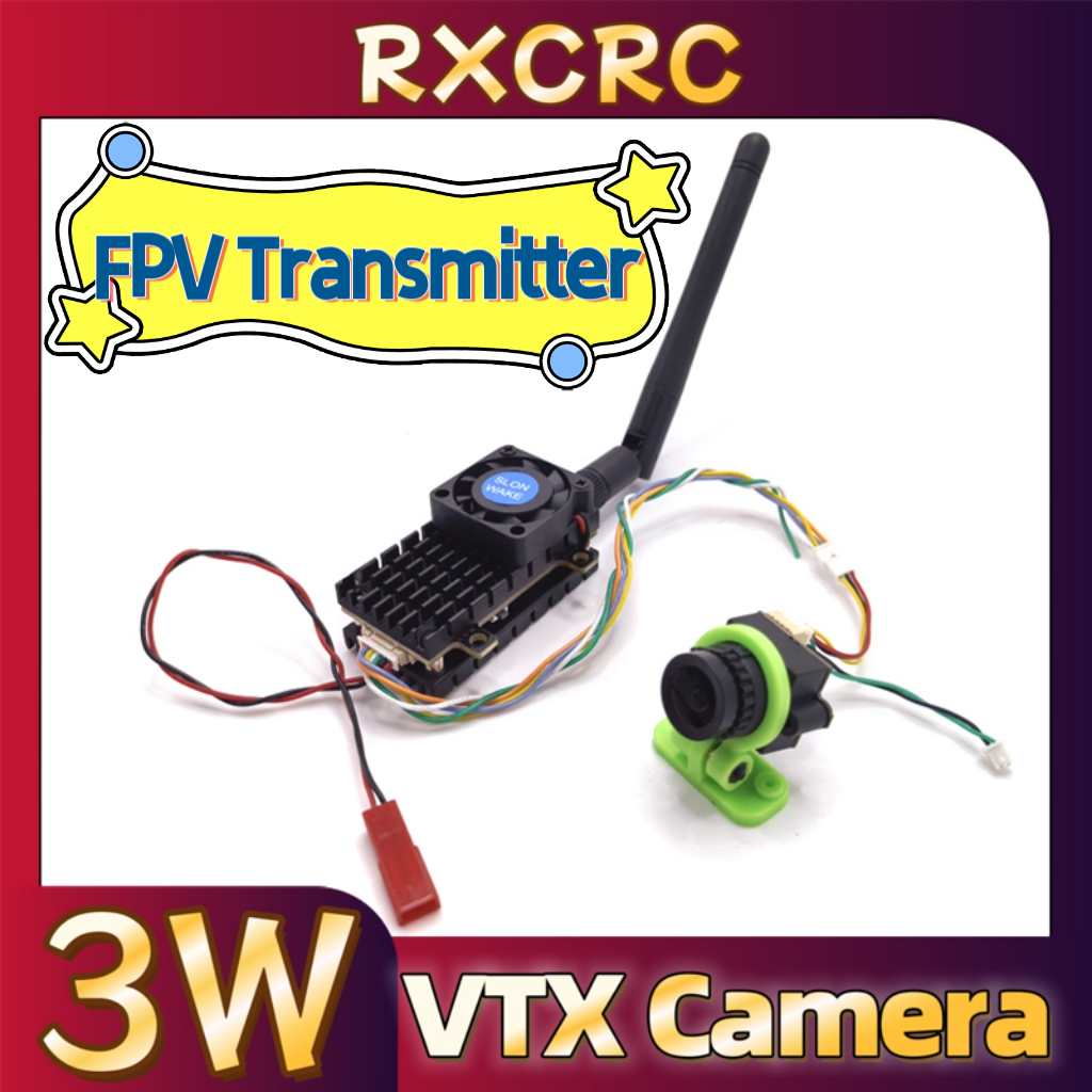 RXCRC 5.8G 3W Video VTX transm - đánh giá và giá Drone Controller Screen