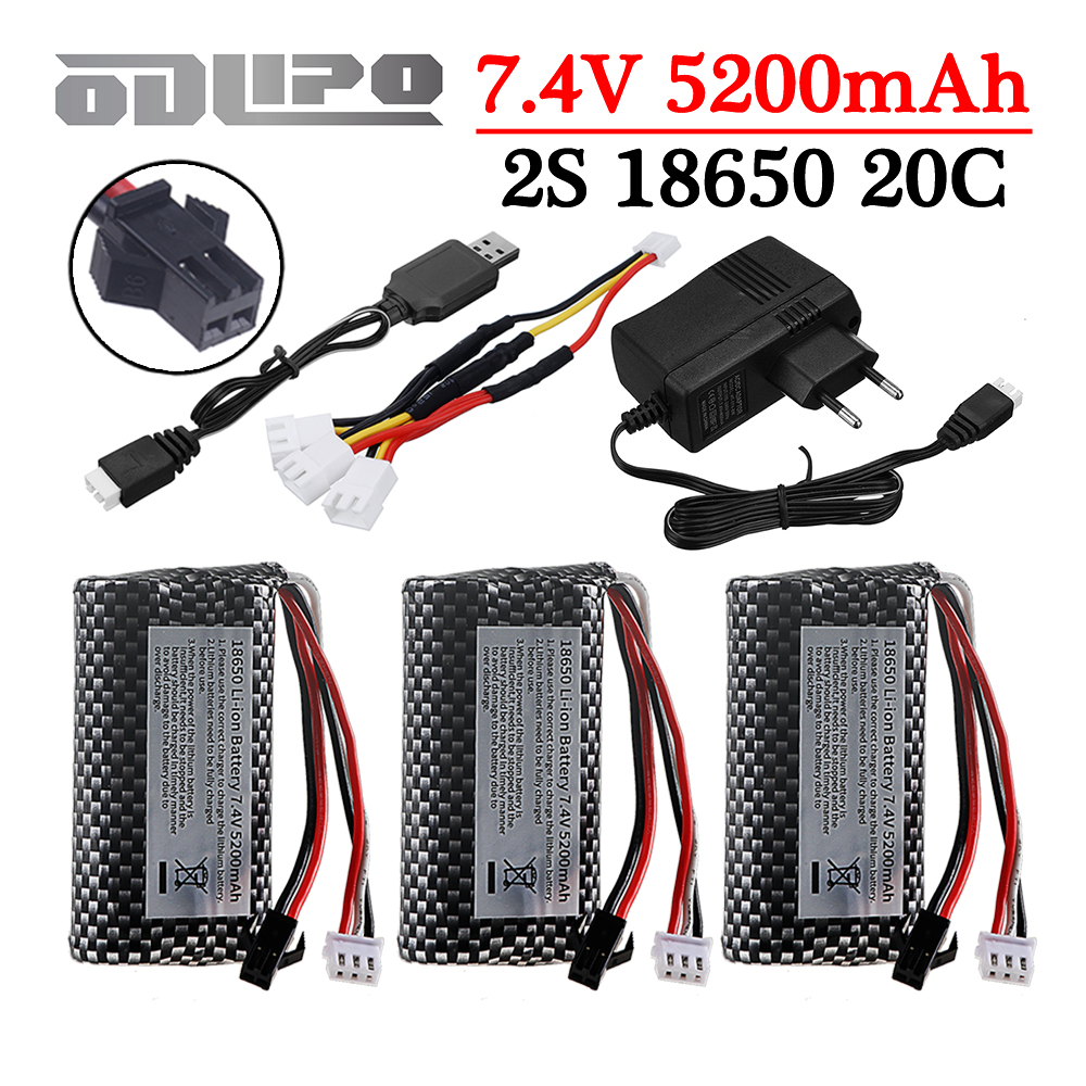 18650 7.4V 5200mAh Li-ion batt - đánh giá và giá Drone Battery Charger