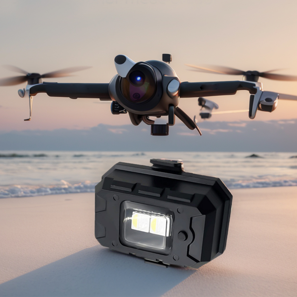 7 Color Motorcycle LED Mini Si - đánh giá và giá Drone Strobe Light