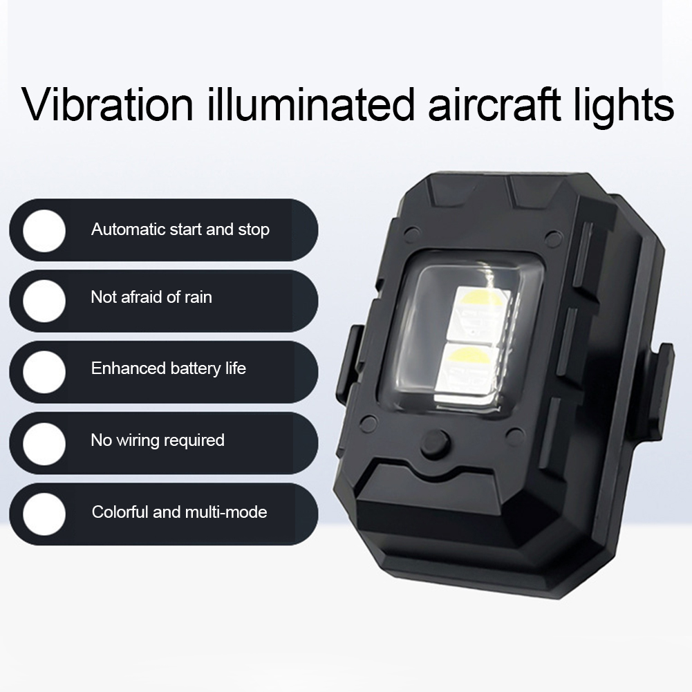 7 Color Motorcycle LED Mini Si - đánh giá và giá Drone Strobe Light