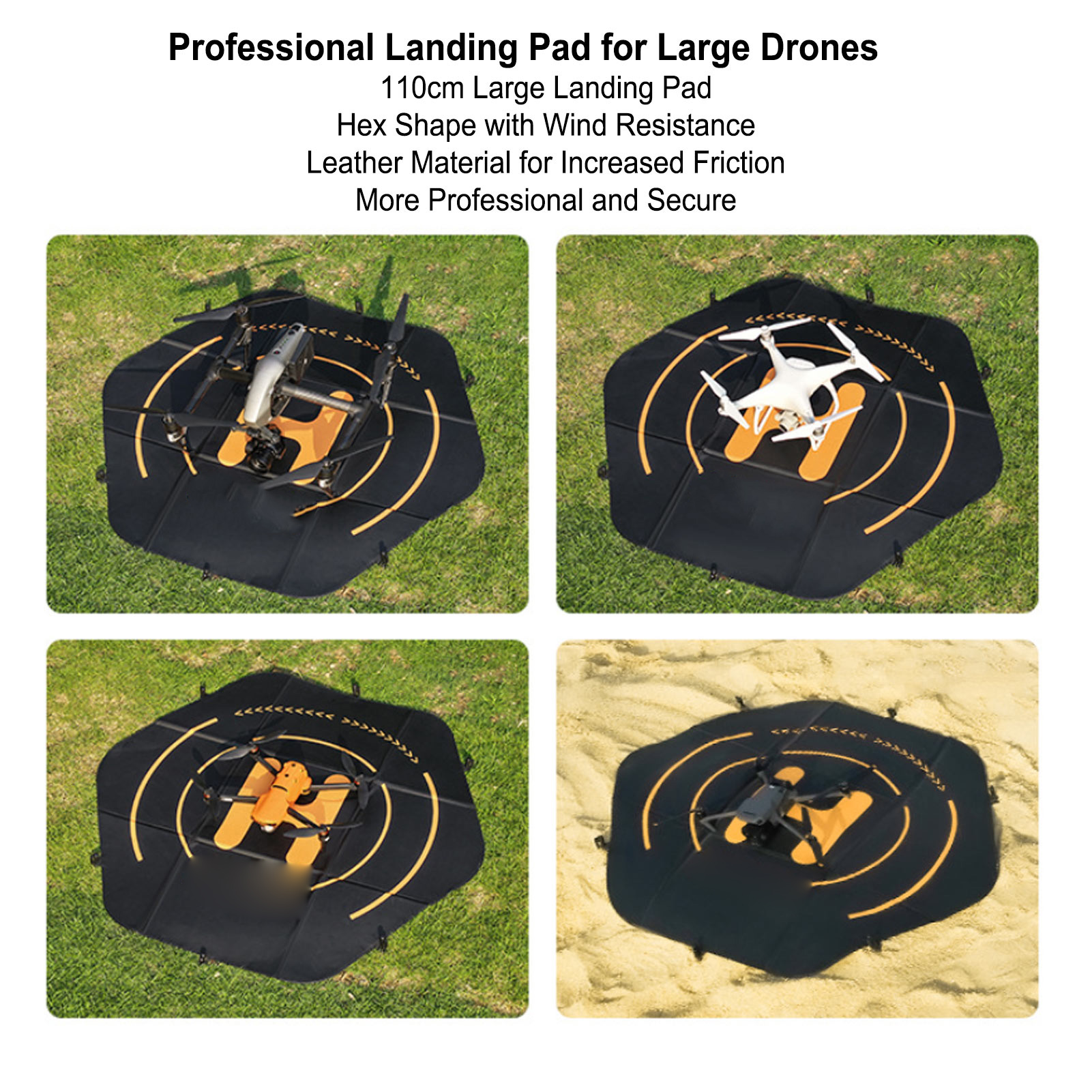 Drone Landing Pads Black Helic - đánh giá và giá Drone Landing Pad