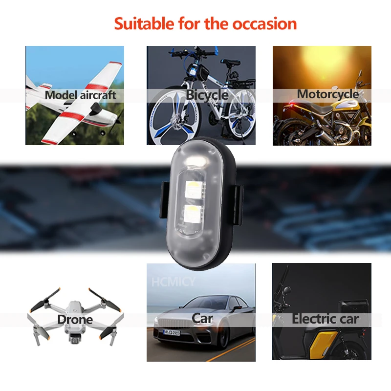 Motorcycle Aircraft Lights RGB - đánh giá và giá Drone Strobe Light
