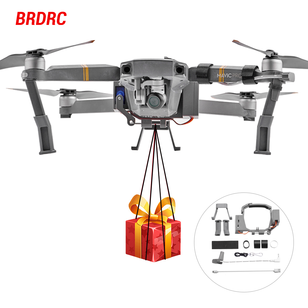 BRDRC Air Drop Dropping System - đánh giá và giá Drone Tablet Mount