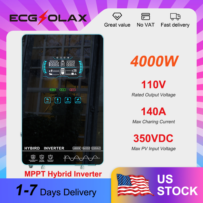 ECGSOLAX Hybrid Solar Inverter - đánh giá và giá Drone Solar Charger