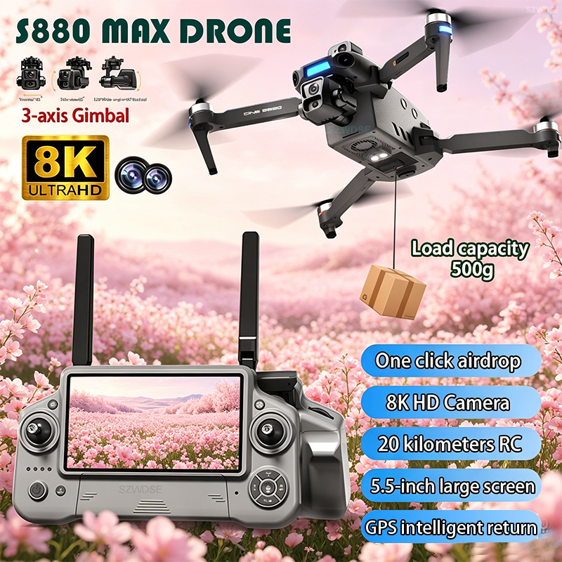 2026 New 8K Dual Camera Drone  - đánh giá và giá Drone Battery Adapter