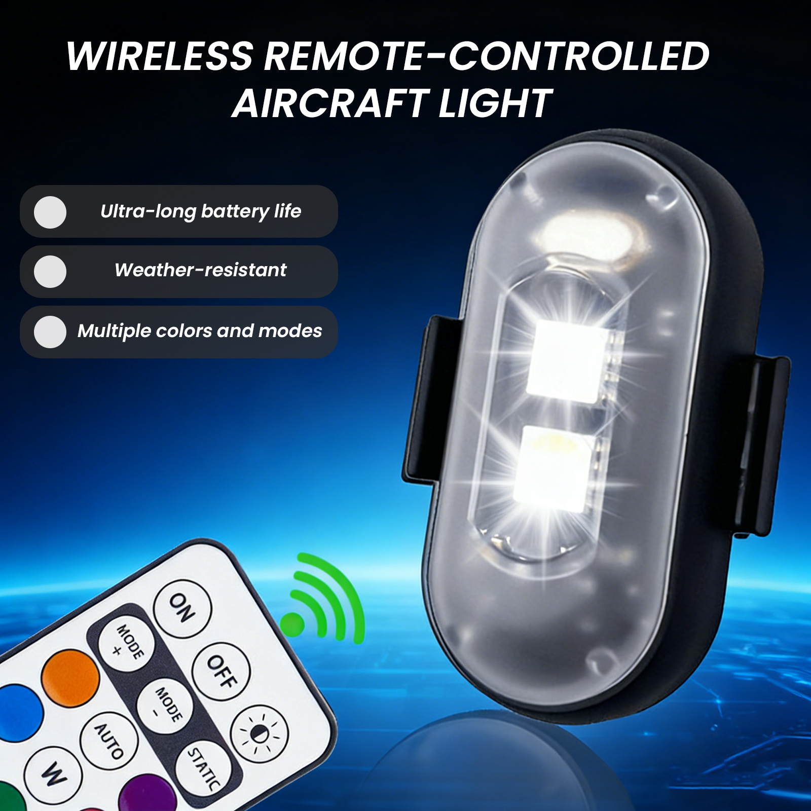 2/4/6PCS Wireless LED Strobe L - đánh giá và giá Drone Strobe Light