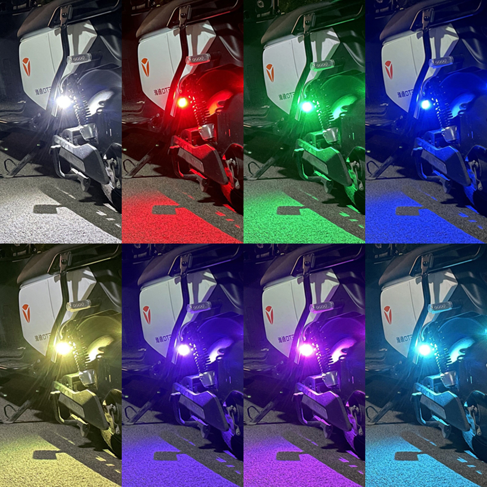 10x 4x 8Colors Wireless LED Dr - đánh giá và giá Drone Strobe Light