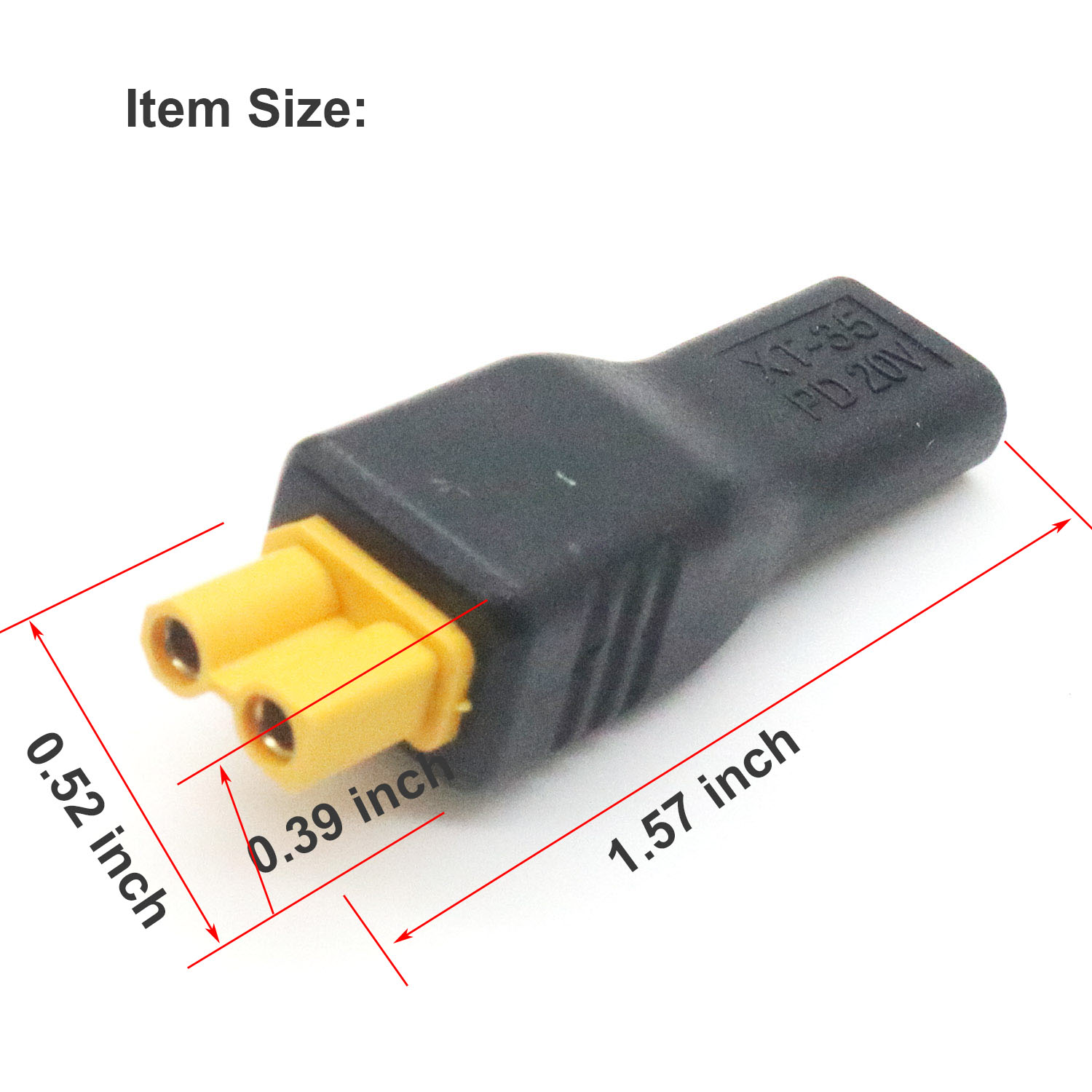 1pc USB Type C Female Input to - đánh giá và giá Drone Power Bank
