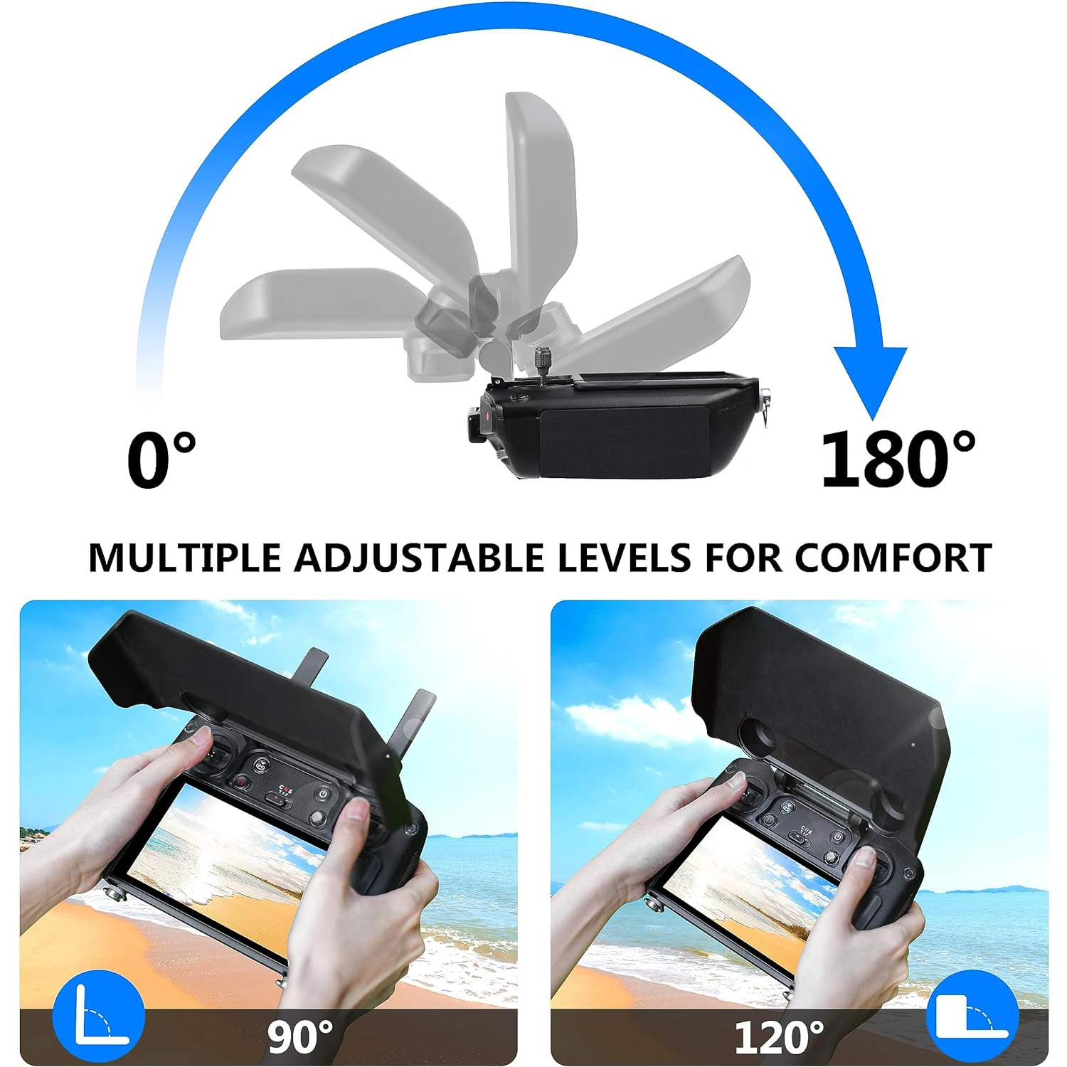 2-in-1 Sun Hood & Joystick Cov - đánh giá và giá Drone Joystick Cover