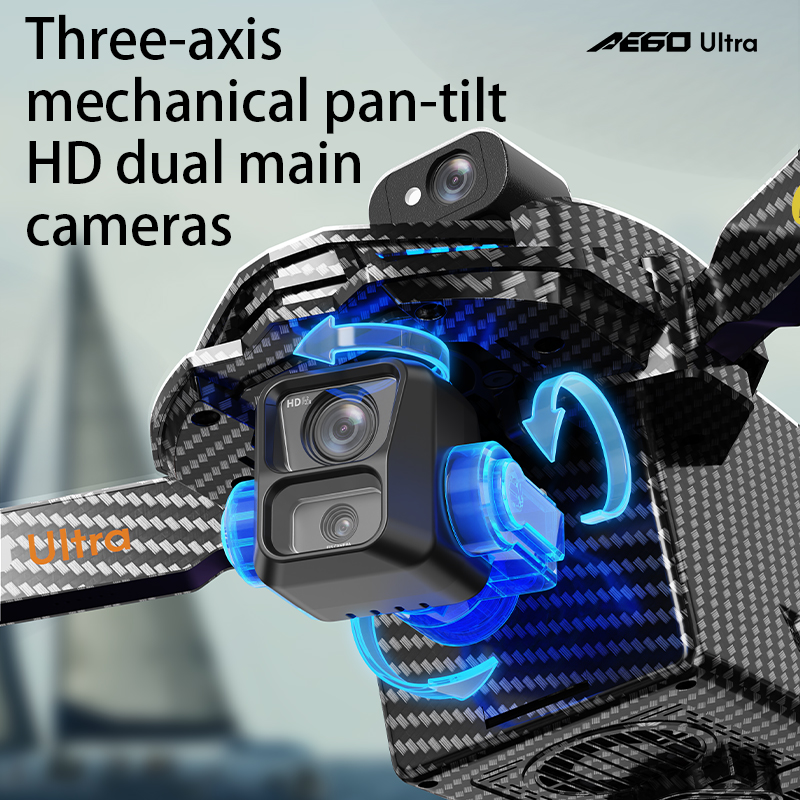 AE60 GPS Drone Professional 8K - đánh giá và giá Drone Battery Adapter