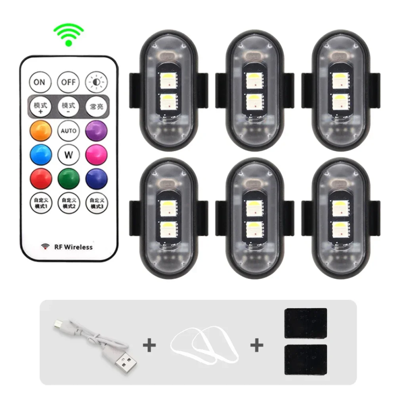Wireless Remote Control LED St - đánh giá và giá Drone Strobe Light