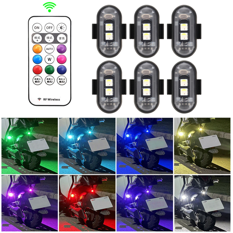 Wireless Remote Control LED St - đánh giá và giá Drone Strobe Light