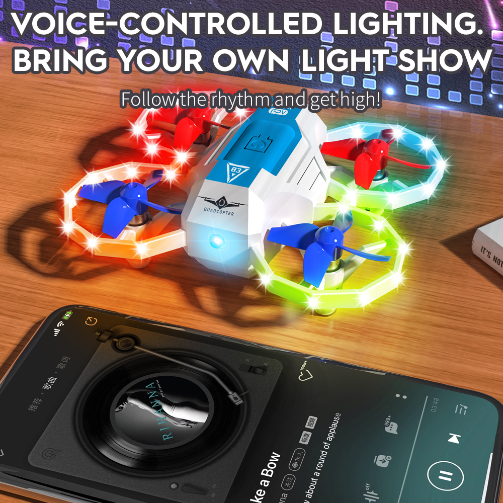 KF601 New Mini Drones With Mus - đánh giá và giá Drone Remote Controller Lanyard