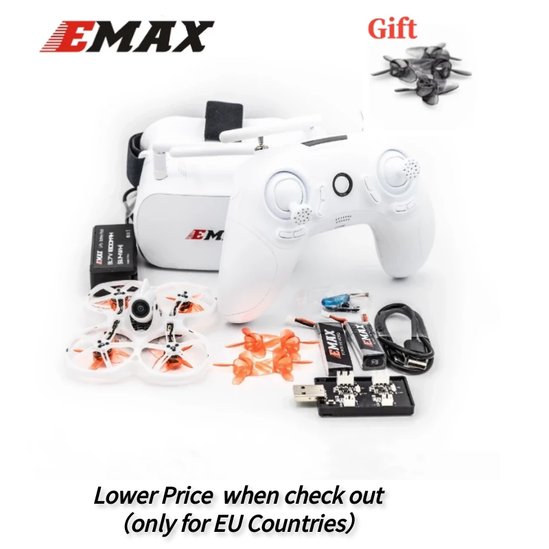 Emax Tinyhawk II 2 RTF FPV Rac - đánh giá và giá Drone Battery Adapter