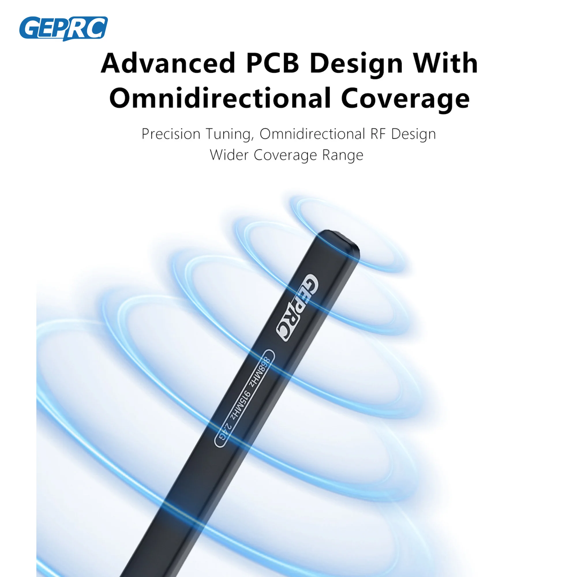 GEPRC 868MHz 915MHz 2.4G Tri-B - đánh giá và giá Drone Control Stick
