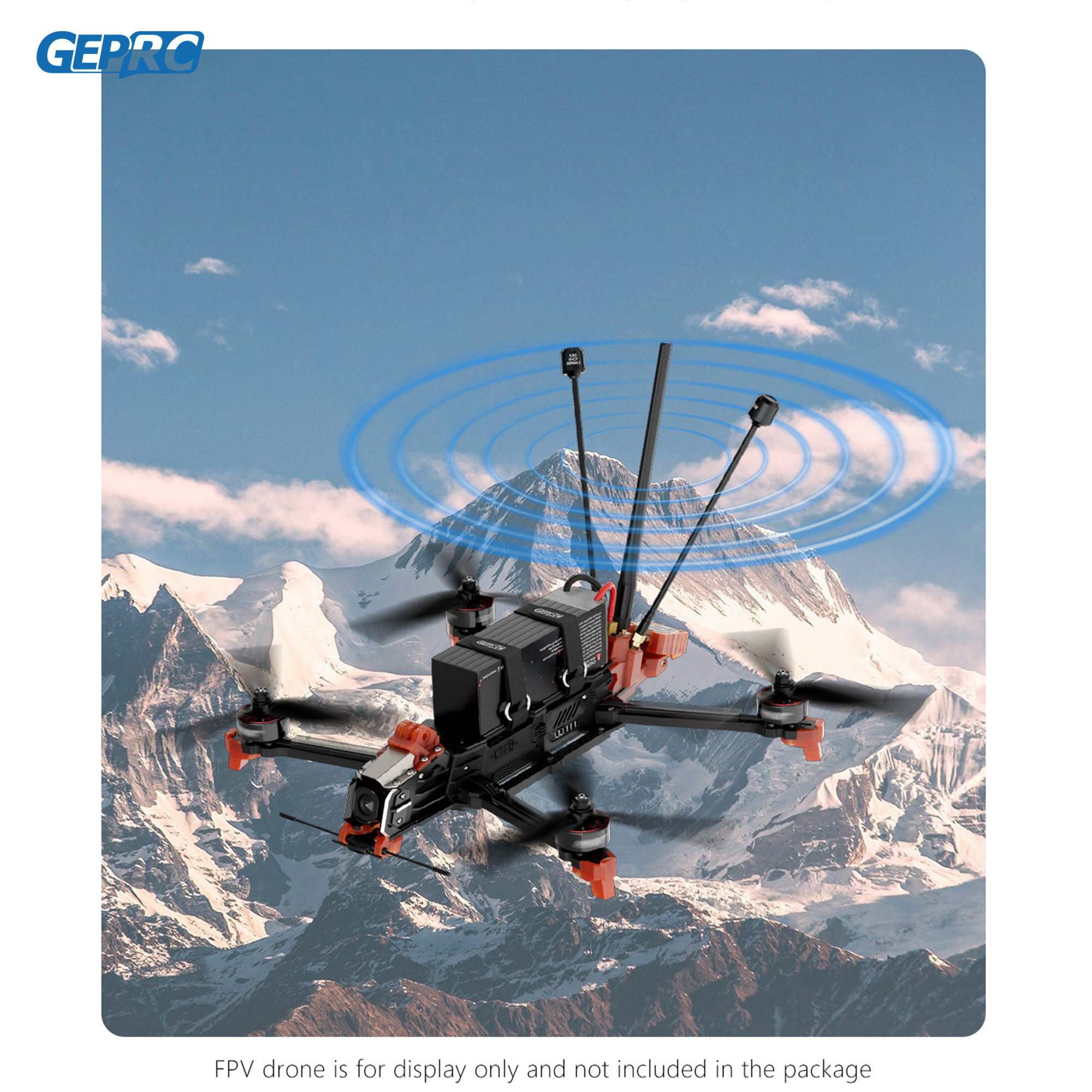 GEPRC 868MHz 915MHz 2.4G Tri-B - đánh giá và giá Drone Control Stick
