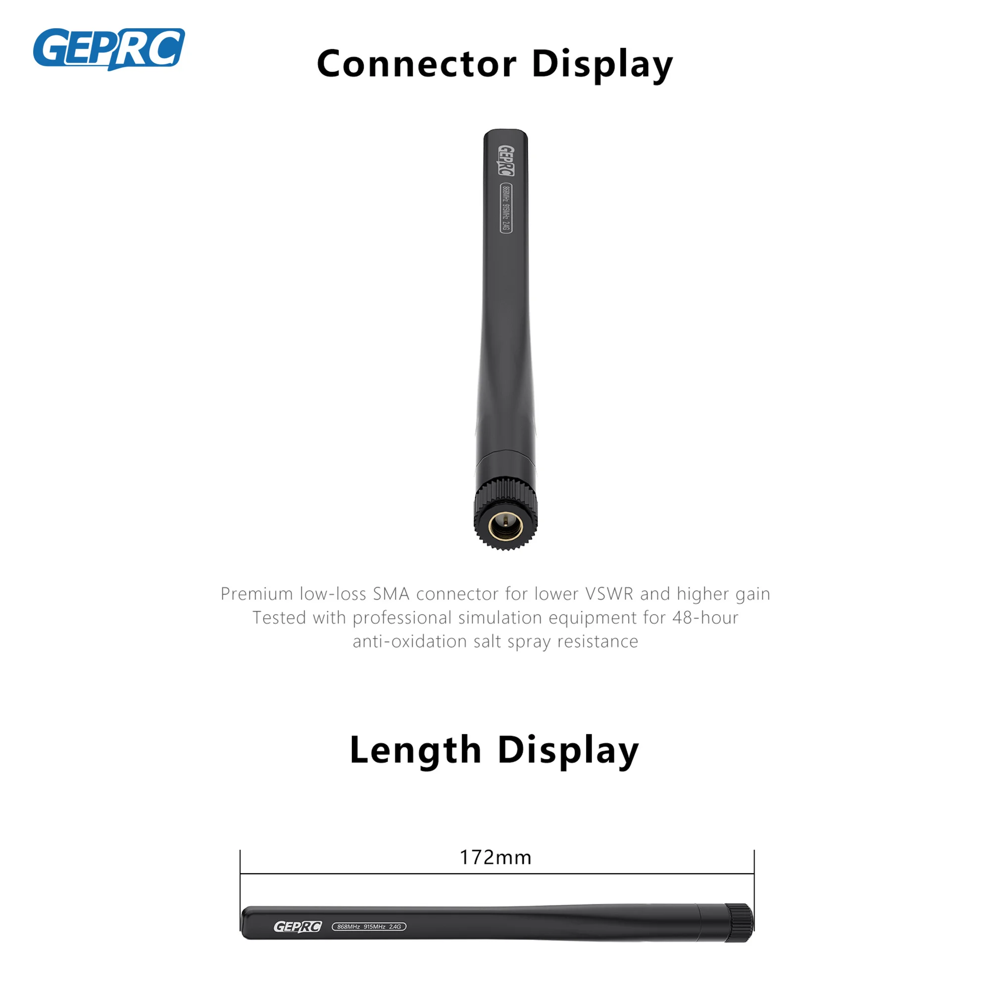 GEPRC 868MHz 915MHz 2.4G Tri-B - đánh giá và giá Drone Control Stick