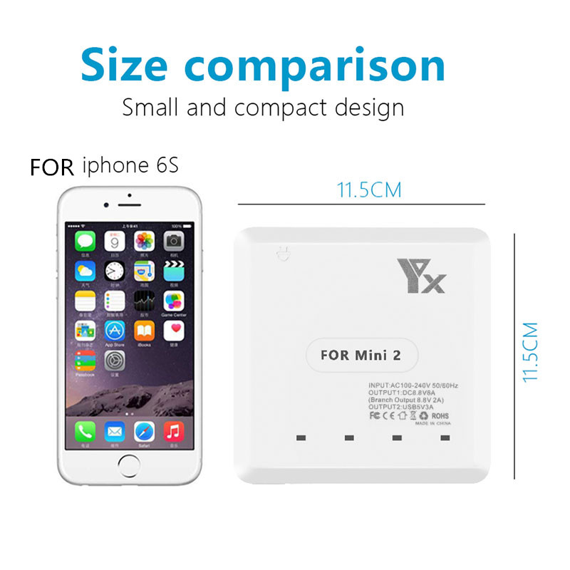 YX 6IN1 Fast Smart Battery Cha - đánh giá và giá Drone Charging Hub