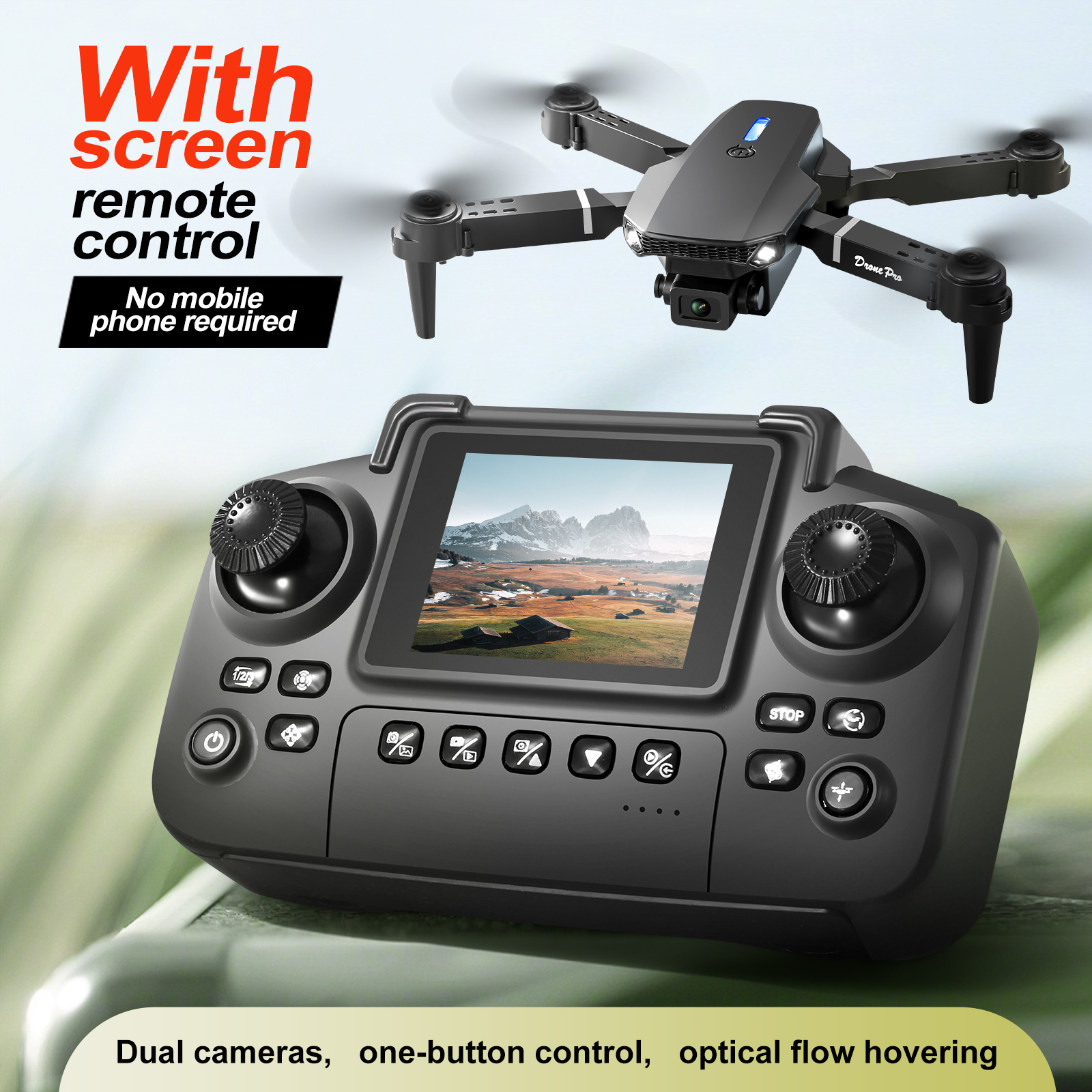 2025 New E88 E99 Upgraded Dron - đánh giá và giá Drone Controller Screen