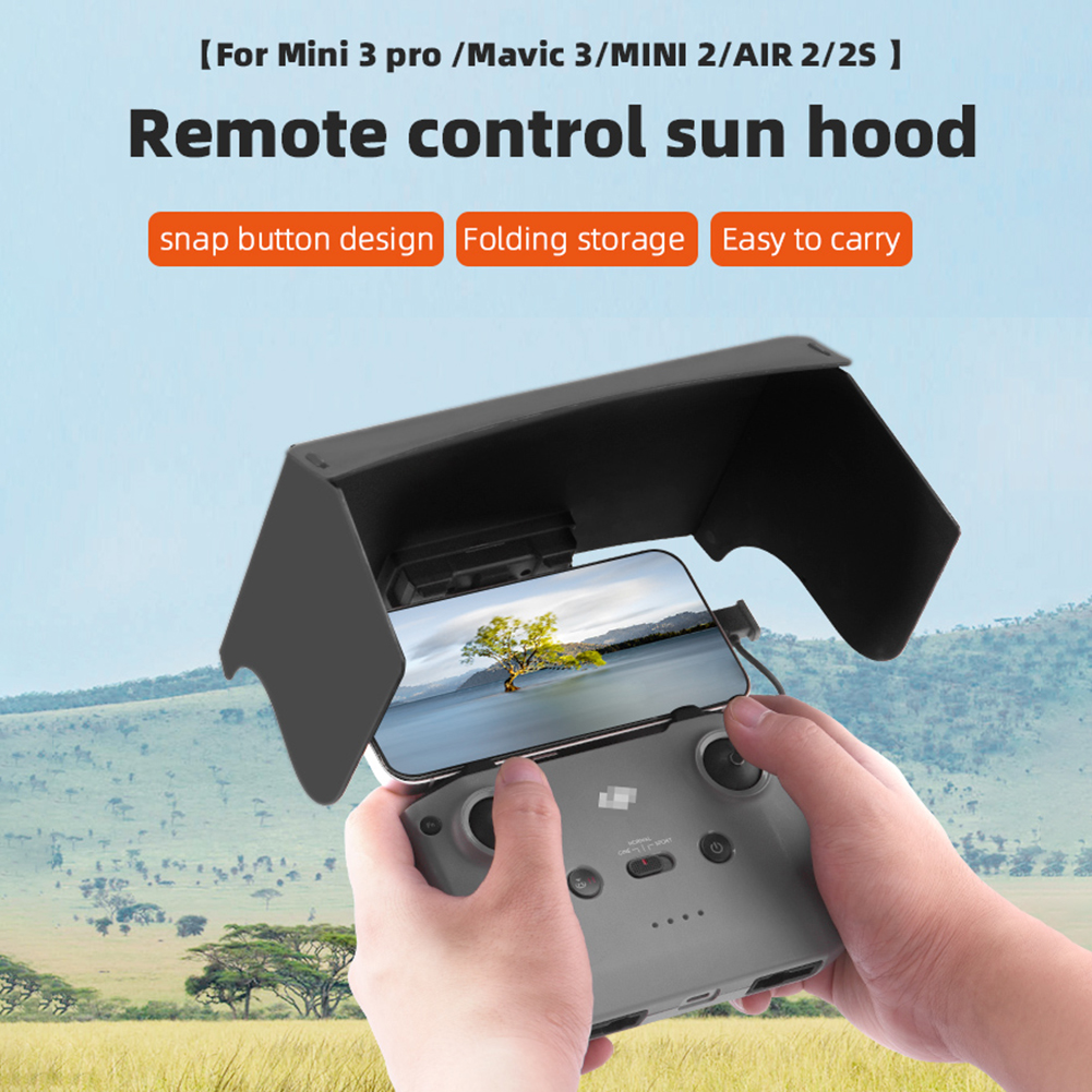 Remote Control Sun Hood For DJ - đánh giá và giá Drone Sun Shade
