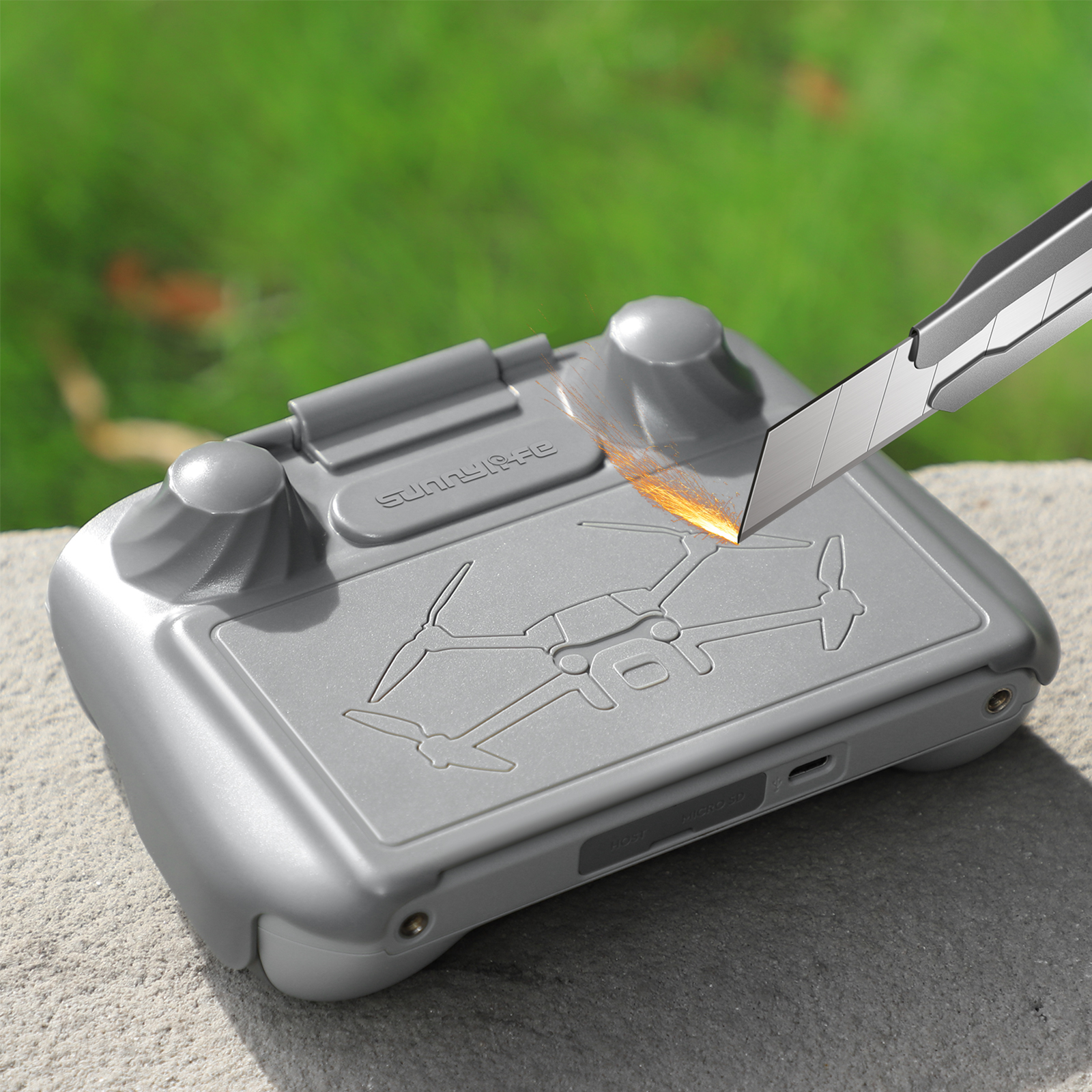 Scratch Proof TPU Case for DJI - đánh giá và giá Drone Propeller Holder