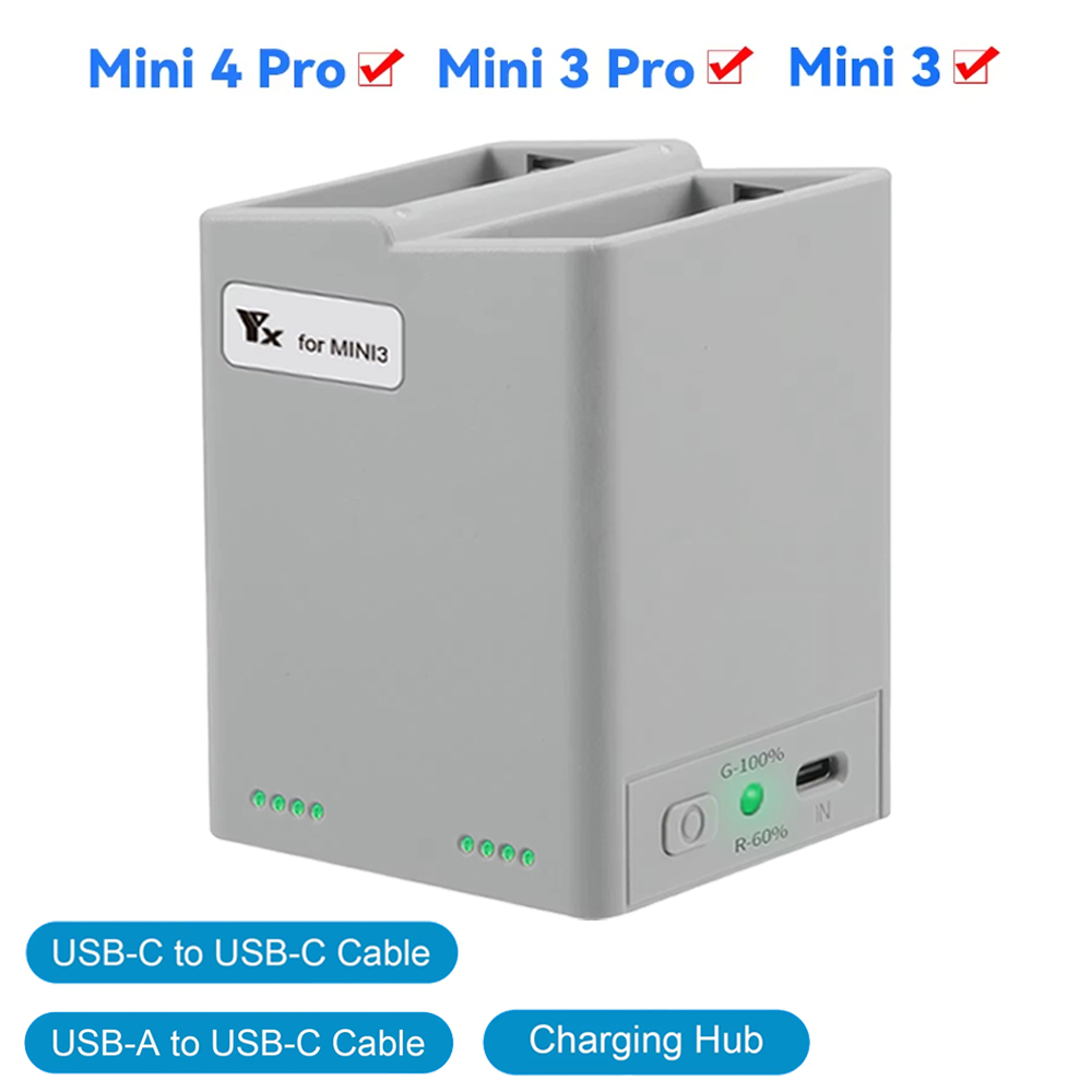 For DJI Mini 3Pro/4Pro Battery - đánh giá và giá Drone Battery Adapter