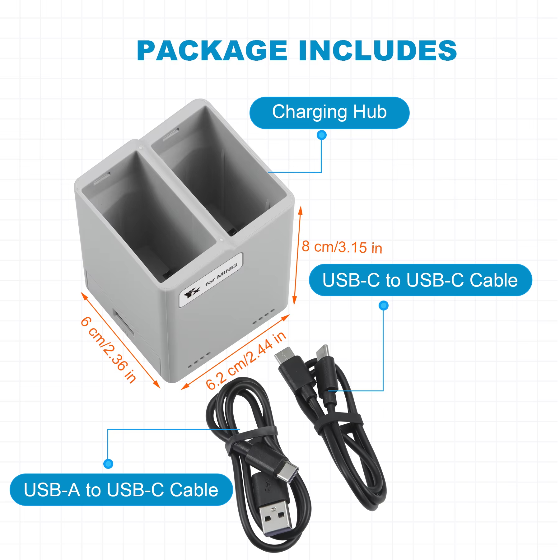 For DJI Mini 3Pro/4Pro Battery - đánh giá và giá Drone Battery Adapter