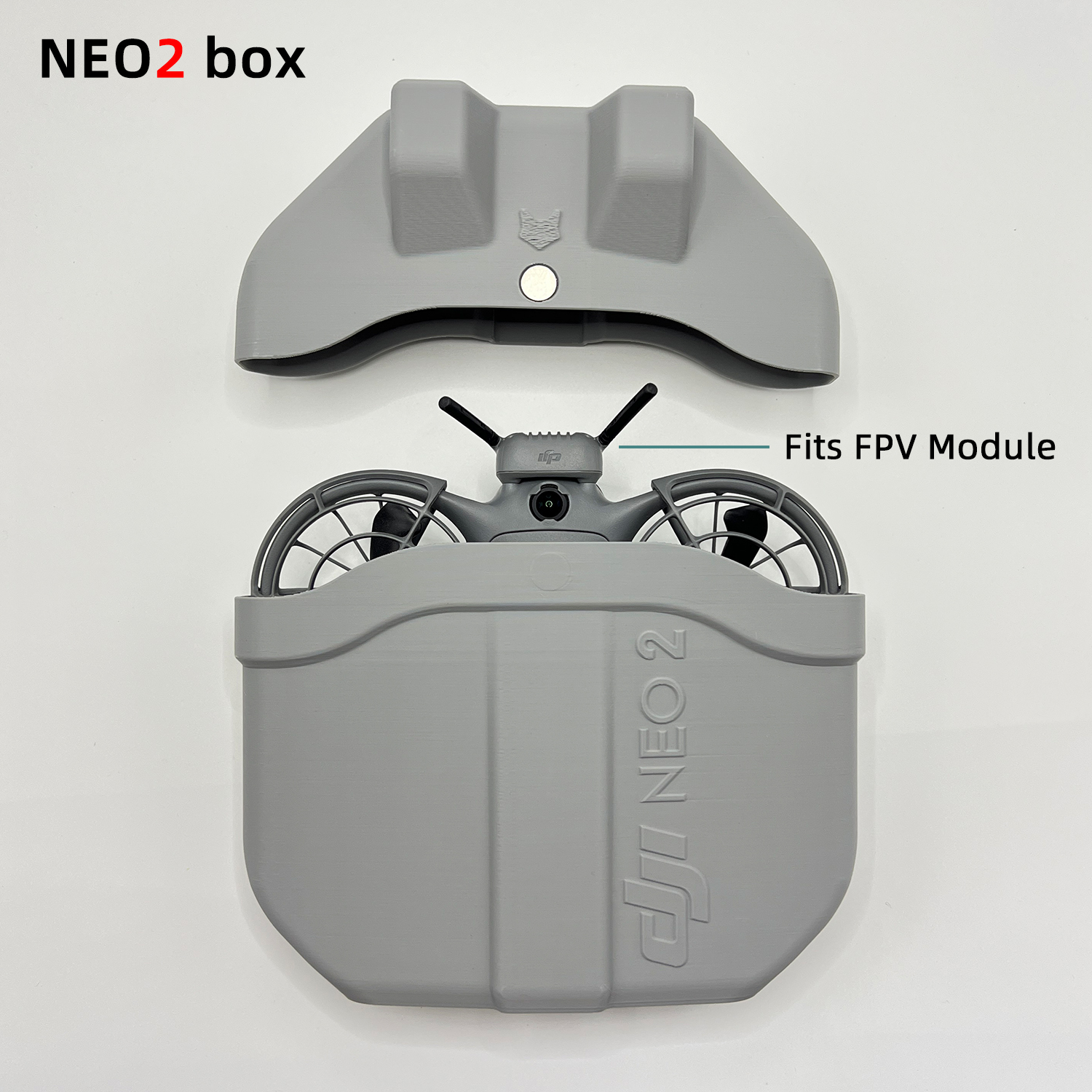 Magnetic Snap Lid Case for DJI - đánh giá và giá Drone Carrying Case