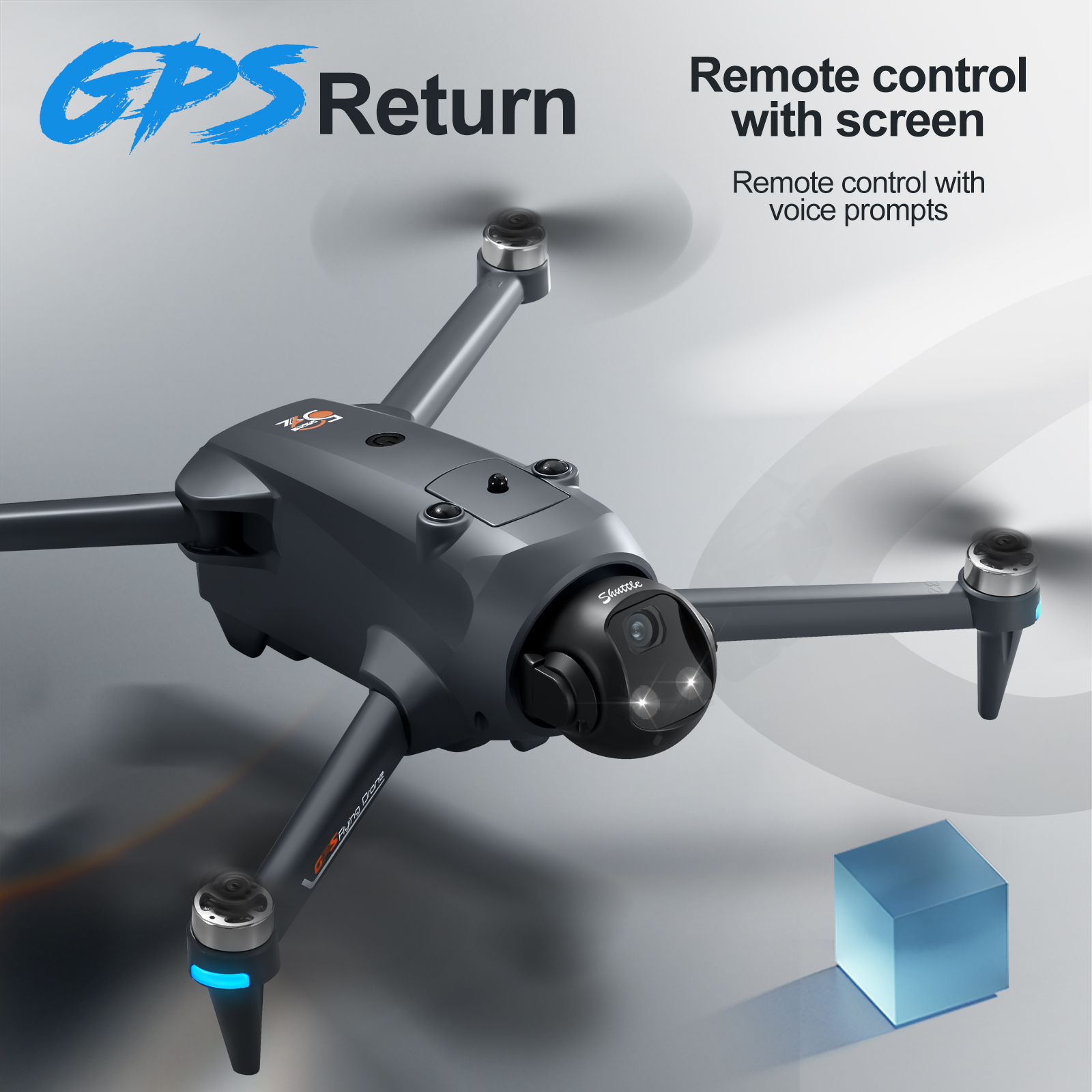 YL059 FPV GPS Quadcopter Drone - đánh giá và giá Drone Beacon Light