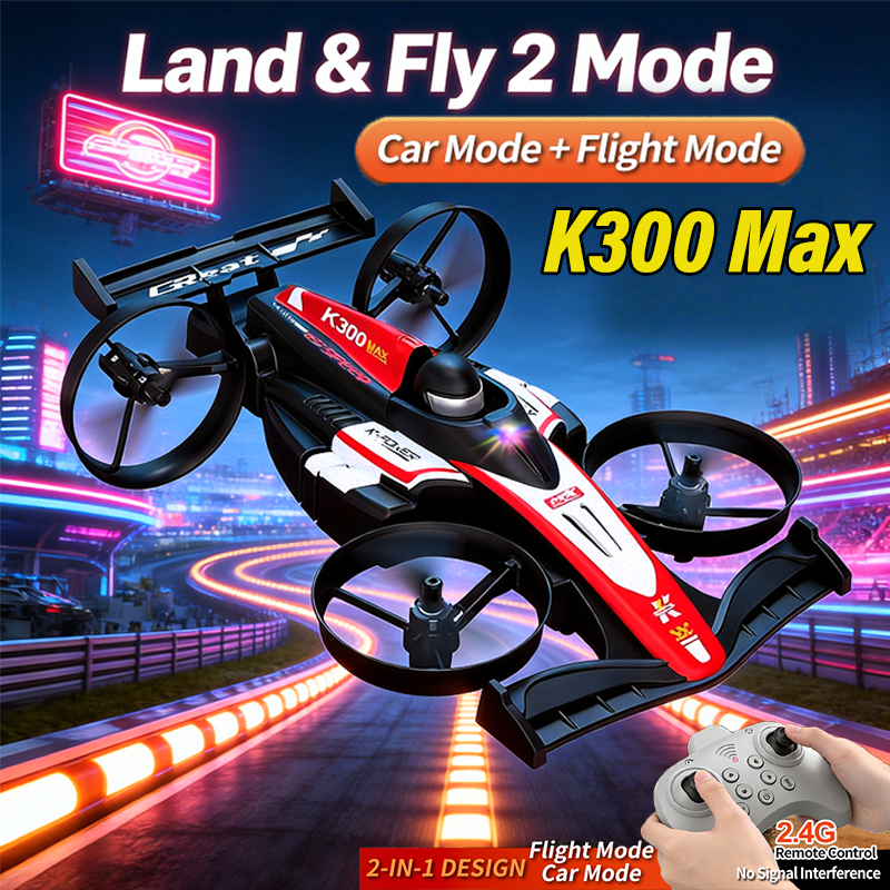 Mini RC Flying Car Transformab - đánh giá và giá Drone Control Stick