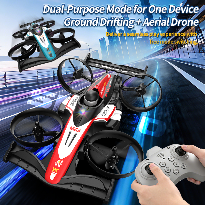 Mini RC Flying Car Transformab - đánh giá và giá Drone Control Stick
