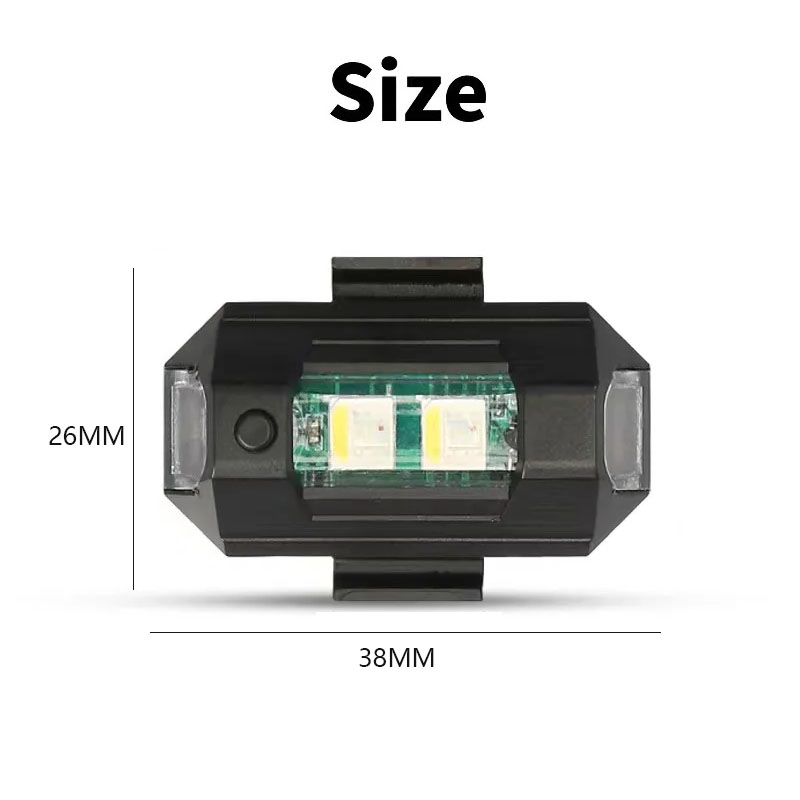 Universal Strobe Light for Mot - đánh giá và giá Drone Strobe Light