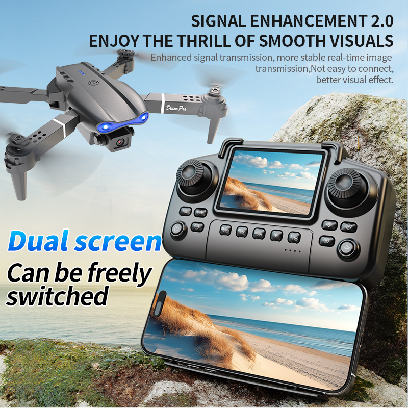 E99 PRO Drone Screen Control A - đánh giá và giá Drone Battery Adapter