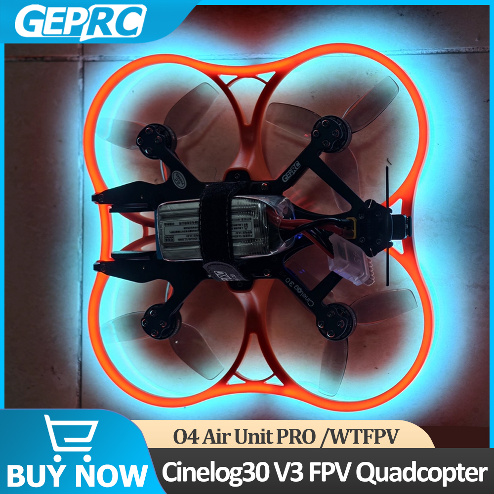 GEPRC Cinelog30 V3 FPV Quadcop - đánh giá và giá Drone Beacon Light